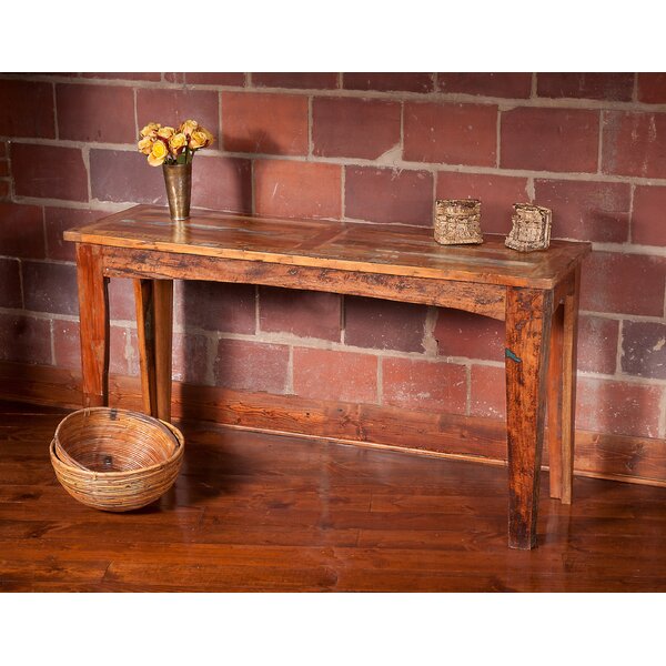 Millwood Pines Cates 60 Solid Wood Console Table Wayfairca 